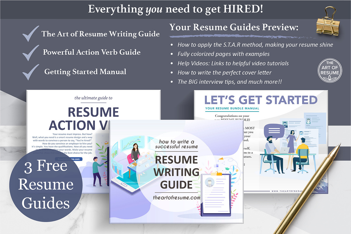 Executive Resume CV Template, a Resume Template by The Art of Resume (Photo 8 of 8)