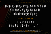 Van Blessing - Blackletter Typeface, a Blackletter Font by Meizzaluna Design (Thumbnail 5 of 10)