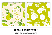 Pear Seamless Pattern, a Pattern Graphic by wind mill (Thumbnail 2 of 4)