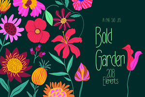 Bold Floral Illustration