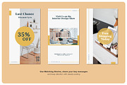 Furniture Instagram Suzu | PS, a Social Media Template by BlancaLab Studio (Thumbnail 3 of 8)
