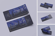Gift Voucher Mockup, an Advertising Mockup by Hubzway (Thumbnail 1 of 5)