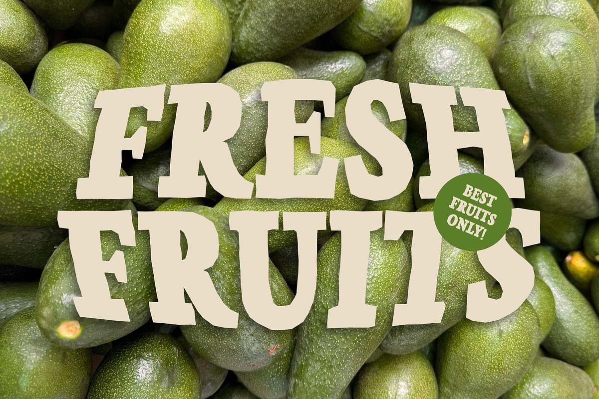 MN Unfold - Bold Display Typeface, a Slab Serif Font by Mantra Naga (Photo 5 of 14)