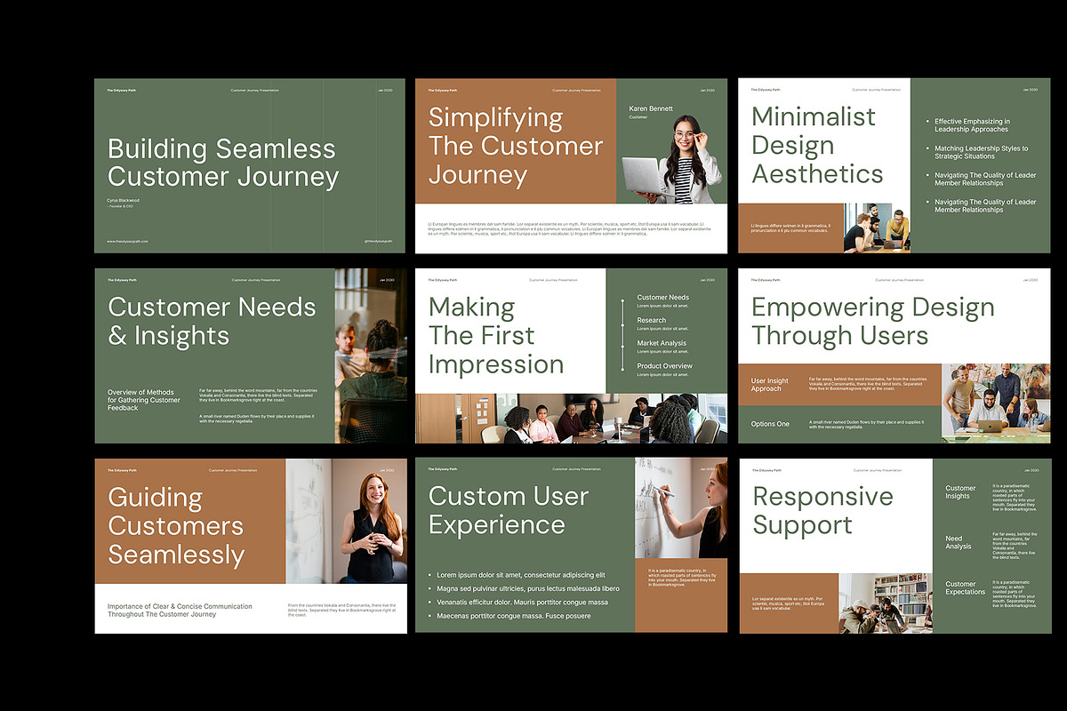 Oddysey Journey Keynote, a Presentation Template by Neermana