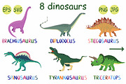 Era of Dinosaurs Patterns, a Pattern Graphic by Michiru13 (Thumbnail 9 of 17)
