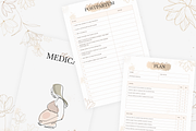 Printabel My Pregnancy Planner, a Stationery Template by Digital_Mind (Thumbnail 3 of 10)