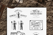 Set of farming design elements, an Illustration by 1baranov (Thumbnail 1 of 2)