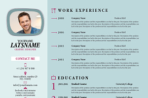 Clean Creative Resume CV