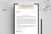Professional Resume Template Jones, a Resume Template by AdeevaResume (Thumbnail 4 of 4)