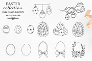Easter Spring Illustration Set, an Object Graphic by NatalieArtShop (Thumbnail 4 of 6)