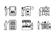 Aesthetic Grocery Store Illustration, an Illustration by Vector Portal (Thumbnail 5 of 5)