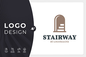 Stairway Logo Template