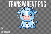 Cute Cow Clipart, an Animal Illustration by Forhadx5 (Thumbnail 7 of 8)