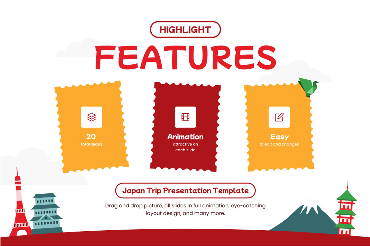 Explore Japan Google Slides, a Presentation Template by Loin Studio (Photo 2 of 4)