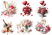 Valentine Champagne Candy Heart, an Illustration by Designworld (Thumbnail 3 of 4)