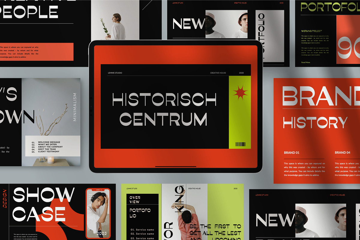 Historisch - Keynote Template, a Presentation Template by Meliora Studio (Photo 1 of 8)