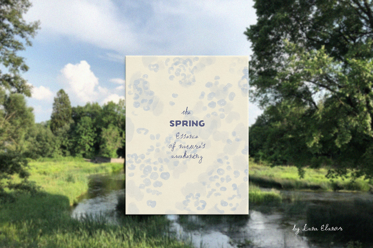 Hand-Painted Spring Backgrounds, a Background Graphic by Lana Elanor (Photo 5 of 15)