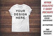 SALE - T-Shirt Apparel Mockups, a Shirt Mockup by Ghostpixel (Thumbnail 1 of 5)