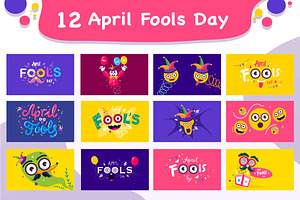 april fools day funny background, an Object Illustration by foxndeer
