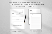 Manifestation Planner Printable, a Stationery Template by BRANDcontent (Thumbnail 3 of 6)