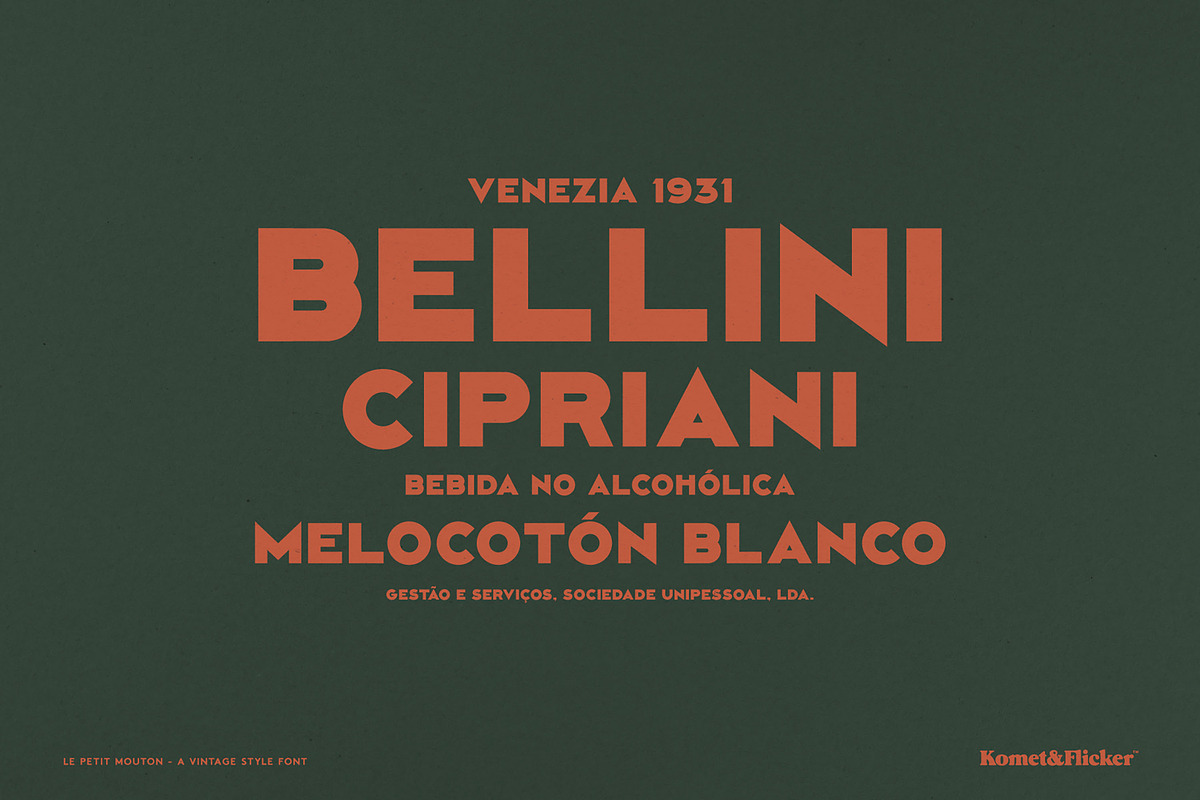 Le Petit Mouton, a Sans Serif Font by Komet & Flicker (Photo 5 of 13)