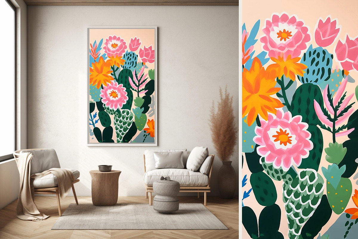 4 happy muti-color art print, a Decorative Illustration by ARTOZEN DIGITAL (Photo 3 of 13)