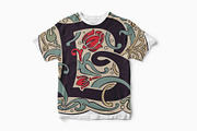Antique Initials font, a Blackletter Font by kaer_shop (Thumbnail 3 of 13)