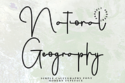 National Geography, a Handwritten Font by InermediaSTUDIO (Thumbnail 1 of 8)