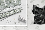 Dark Forest Monochrome Patterns, a Pattern Graphic by KomannaArt (Thumbnail 6 of 7)