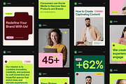 Relinx - Bold Social Media Kit, a Social Media Template by Studio Provo (Thumbnail 1 of 6)