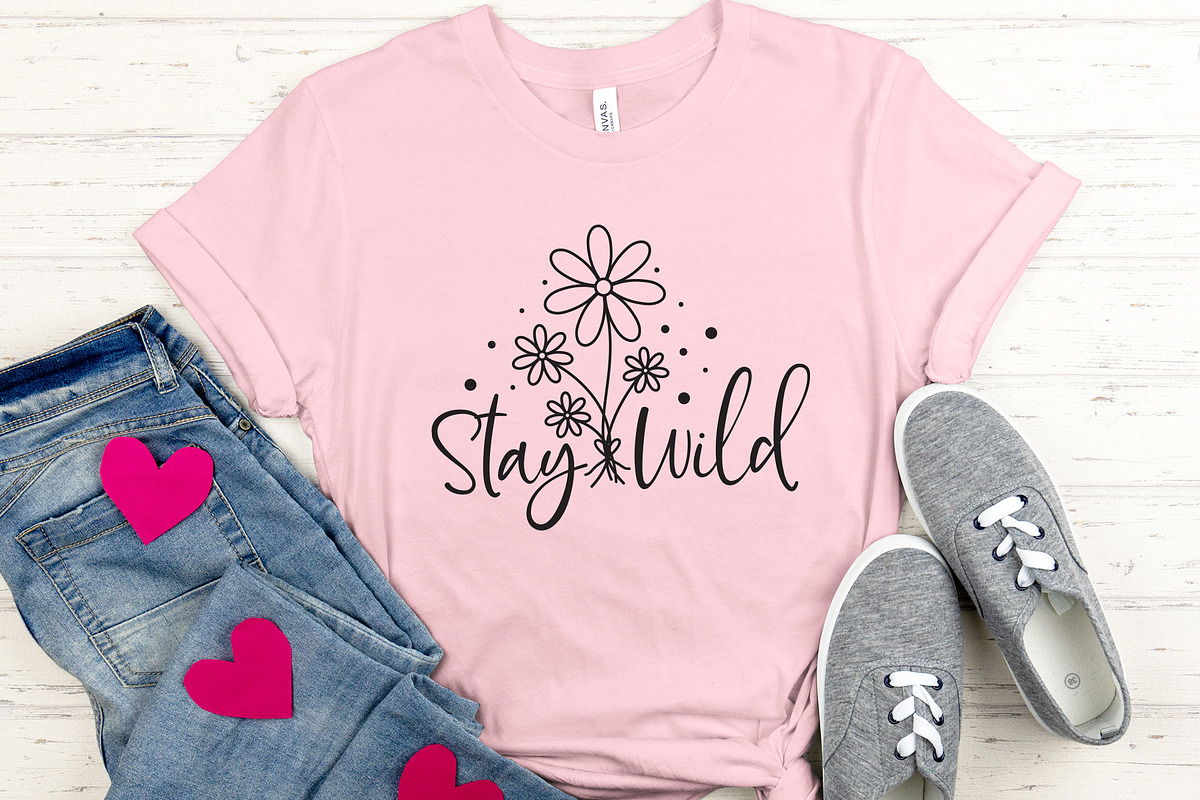 Wildflower Quotes SVG Bundle, a Graphic by CraftlabSVG (Photo 5 of 18)
