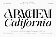 Arachem California | 27 Font Style, a Serif Font by IM Studio (Thumbnail 1 of 13)