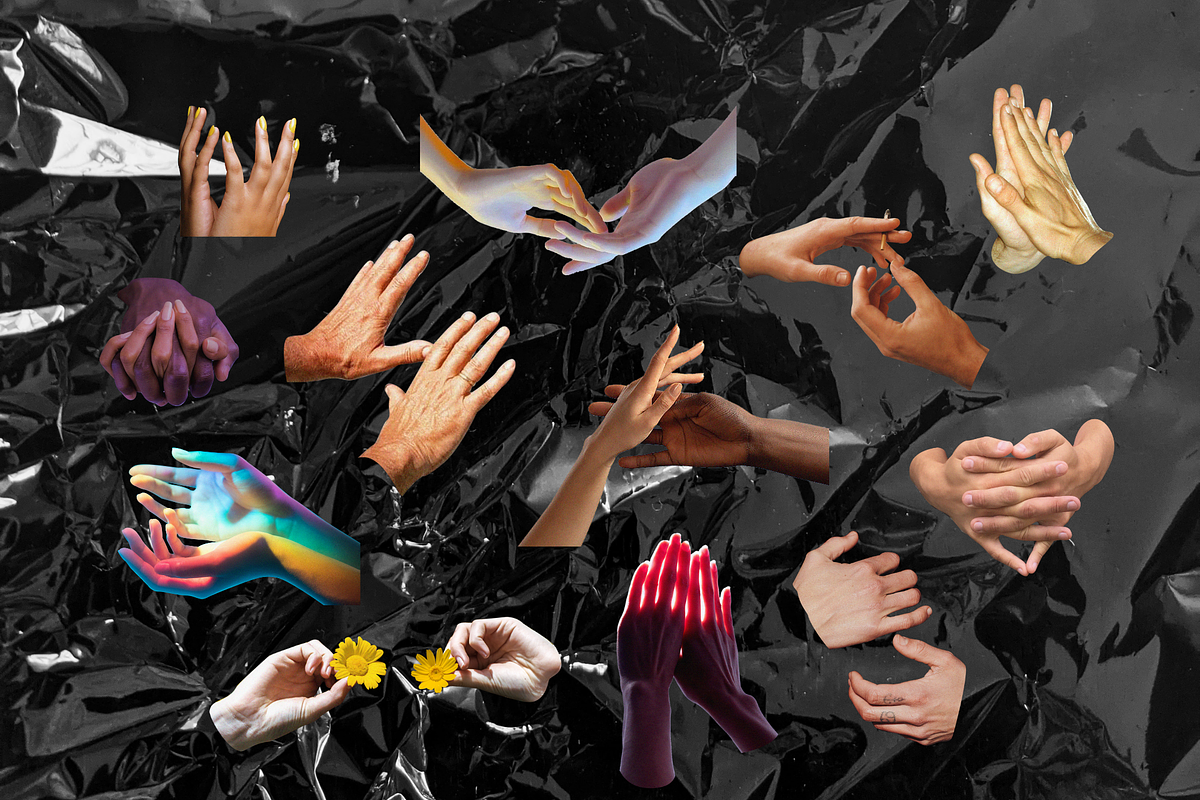 Big Mood  Eyes & Hands Collage Kit, an Object Graphic by Mystik Vision (Photo 7 of 8)