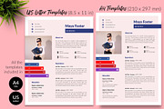 Modern CV Template / Resume - Maya, a Resume Template by Templates Design Co. (Thumbnail 8 of 17)
