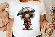 Whimsical Winter Kids Clipart Bundle, an Illustration by Canvas Craft (Thumbnail 6 of 6)