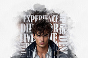 Artistic Portrait Typography Art, an Action Add-On by MRI STUDIO (Thumbnail 8 of 16)