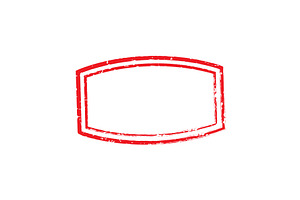 Rectangle Oval Stamp 7