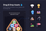 Olympic Animated Icons, an Icon by Vectors Market (Thumbnail 5 of 7)