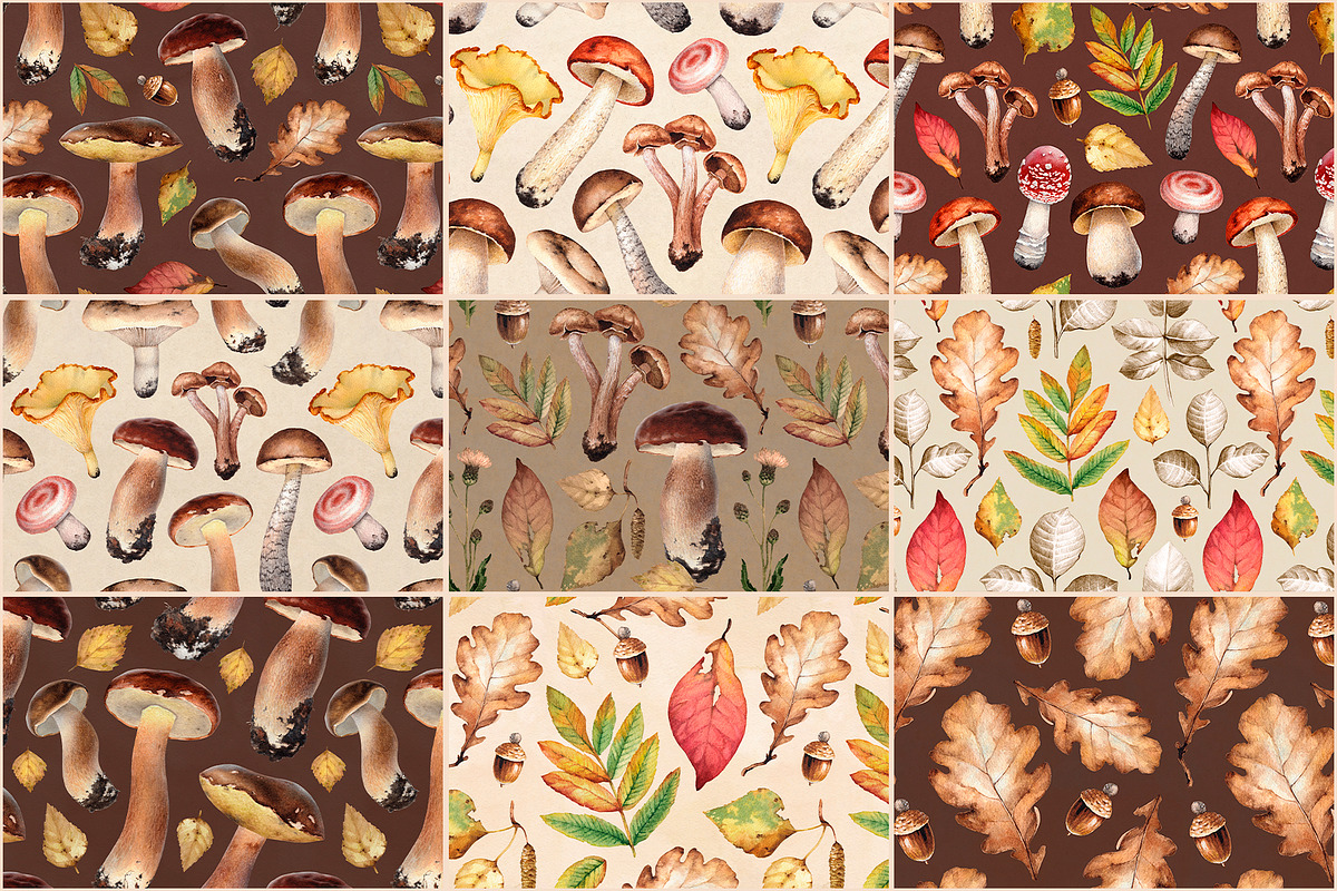 Fungus, a Pattern Graphic by Sundra (Photo 6 of 13)