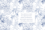 Sketch Tropical Forest Patterns, a Pattern Graphic by Jeanna Draw (Thumbnail 3 of 14)
