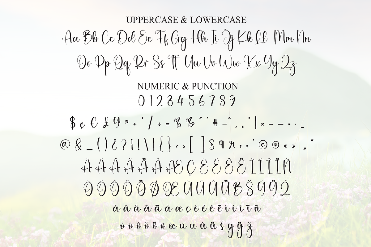Beauty Highland | Script Font, a Handwritten Font by Scratchones (Photo 7 of 8)