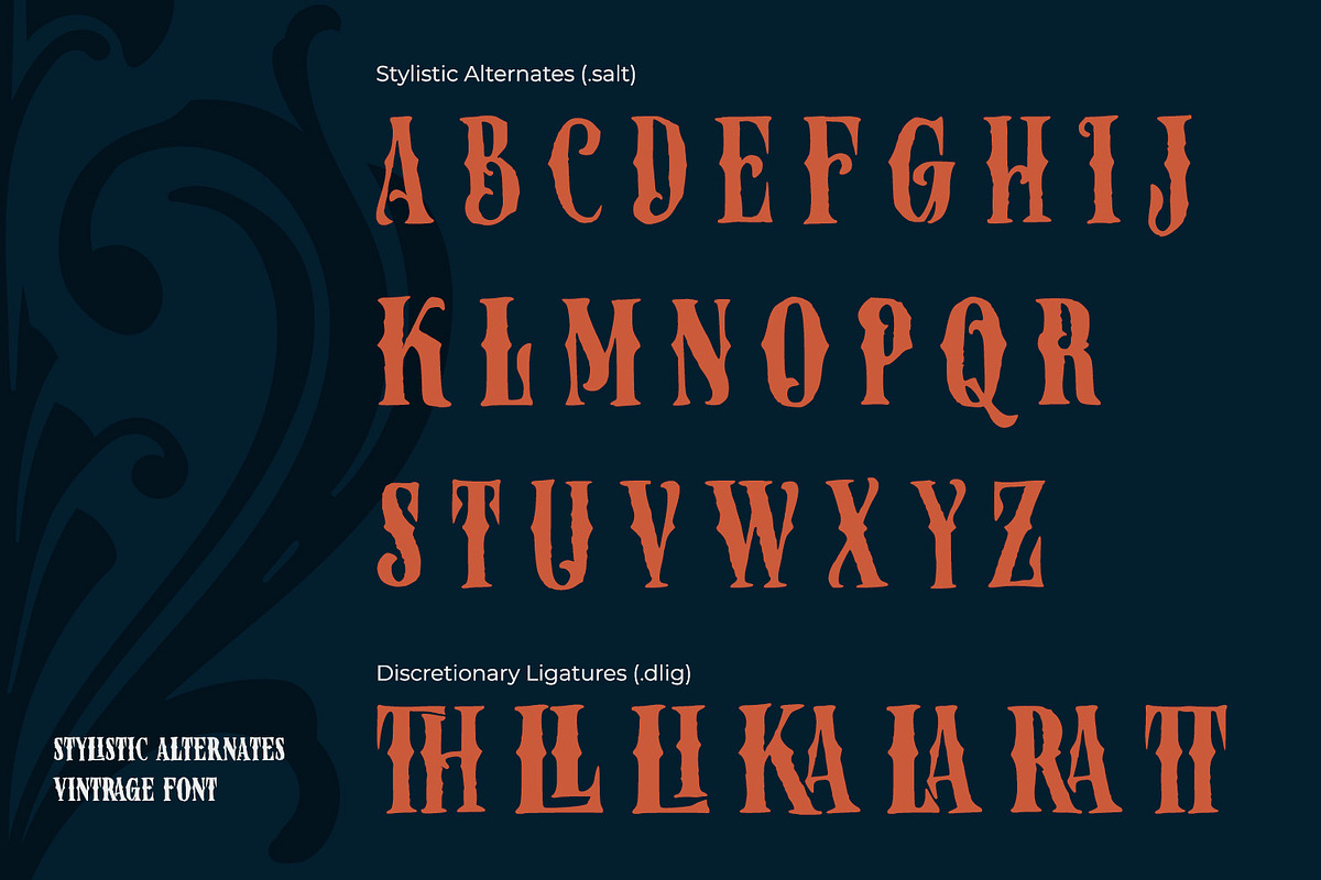 Vintrage, a Handwritten Font by Nathatype (Photo 10 of 15)