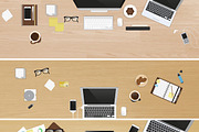 Vector Hero Headers Long banners, an iPad Mockup by Julia Tim (Thumbnail 2 of 2)