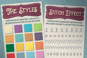 Felt Craft - Stitches Styles & More, a Layer Style Add-On by The Artifex Forge (Thumbnail 5 of 5)