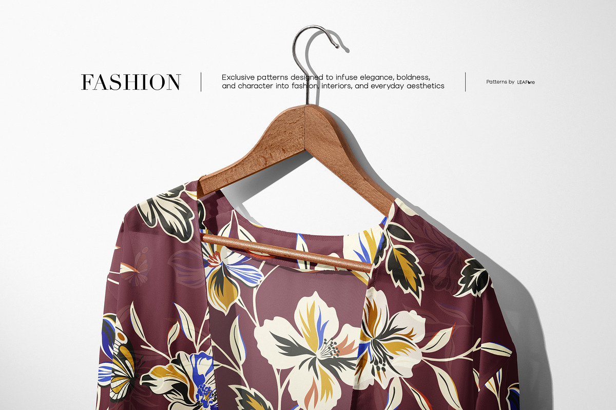 Florvé Expressive Floral Patterns, a Pattern Graphic by LEAFure (Photo 5 of 10)