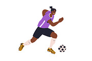 Soccer players play football set, a Sport Illustration by Good Studio (Thumbnail 4 of 5)