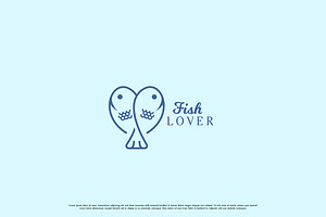 Fish Food Restaurant Logo Design, a Branding & Logo Template by Morvana Crew