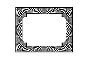 Art Deco Geometric Frame Bundle, an Illustration by jahid234 (Thumbnail 23 of 31)