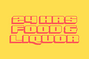 BUENO Font, a Font by ILITY© Fonts (Thumbnail 3 of 6)