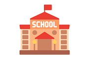 School Flat Icon, an Icon by Pexelpy (Thumbnail 2 of 3)